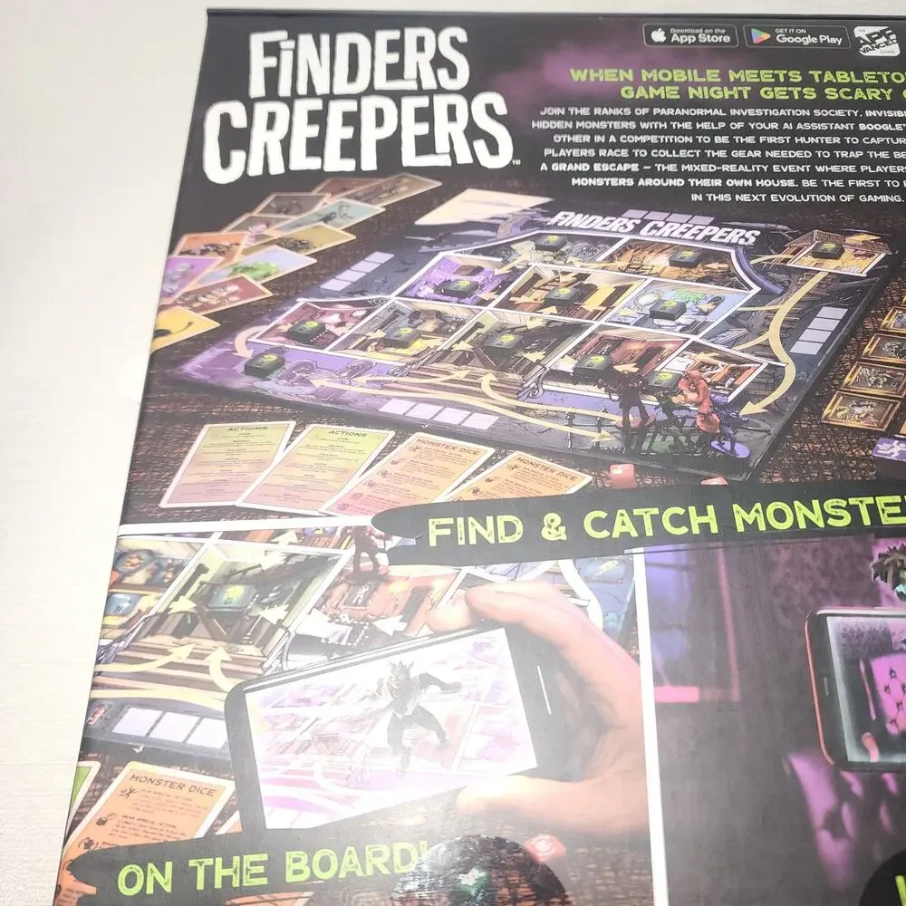Finder Creepers hunt digital monster on phone